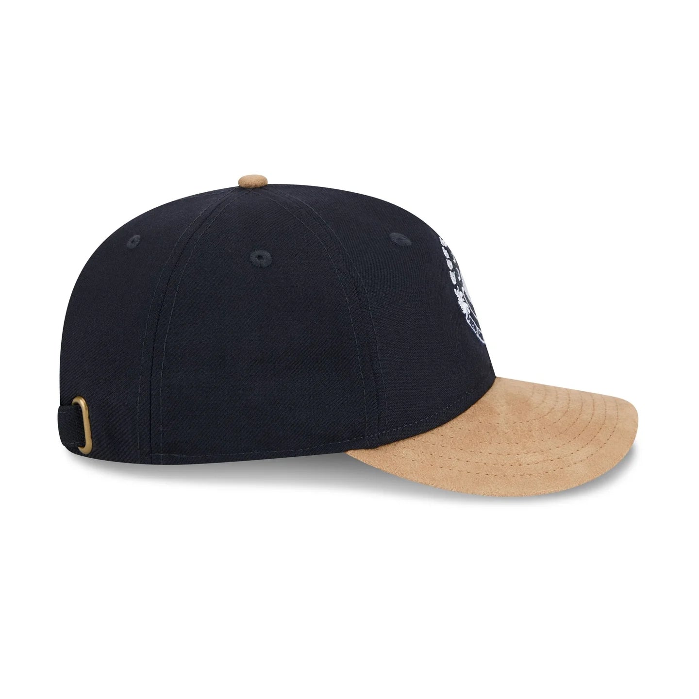 Carlton Blues Hat - AFL 2025 Retro Contrast Suede 9Fifity Strapback Cap - New Era